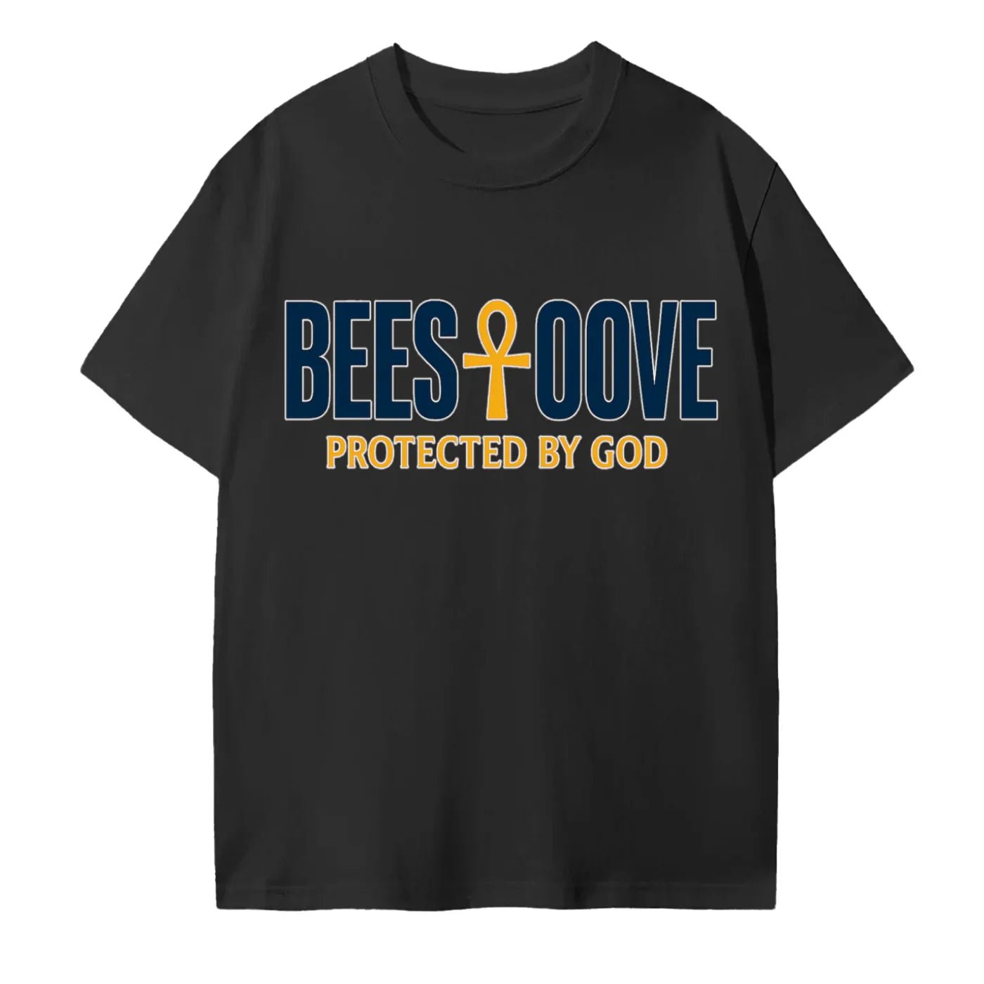 BEESMOOVE God’s Seal Protected By God T-Shirt - Beesmoove