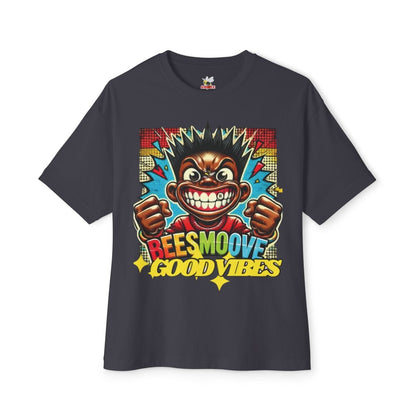 Beesmoove good vibes Oversized Boxy Tee - Beesmoove