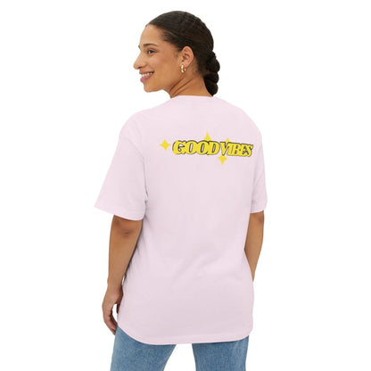 Beesmoove good vibes Oversized Boxy Tee - Beesmoove