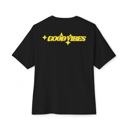 Beesmoove good vibes Oversized Boxy Tee - Beesmoove