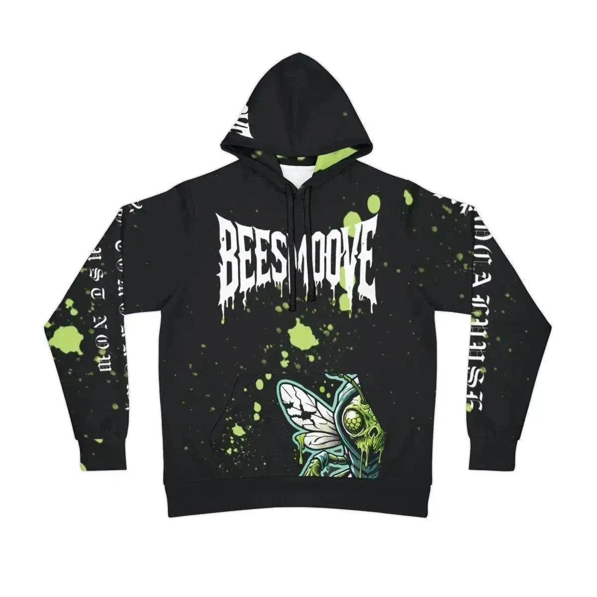 Beesmoove green zombee Fashion Hoodie - Beesmoove