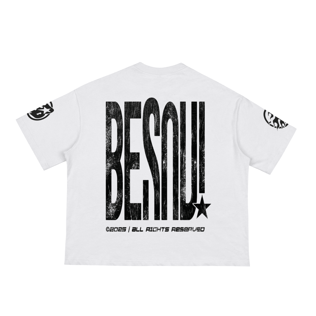 BEESMOOVE Grill Talk B.E.S.M.V Loose Boxy Tee - Beesmoove
