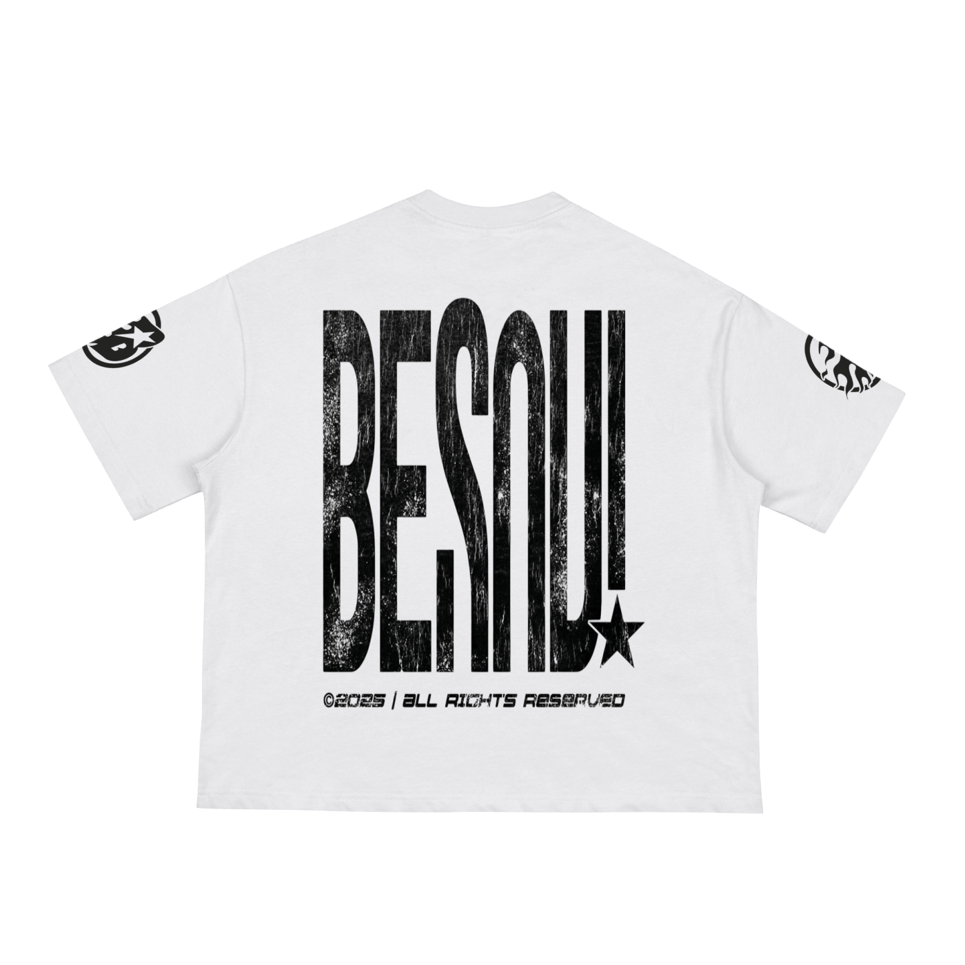 BEESMOOVE Grill Talk B.E.S.M.V Loose Boxy Tee - Beesmoove