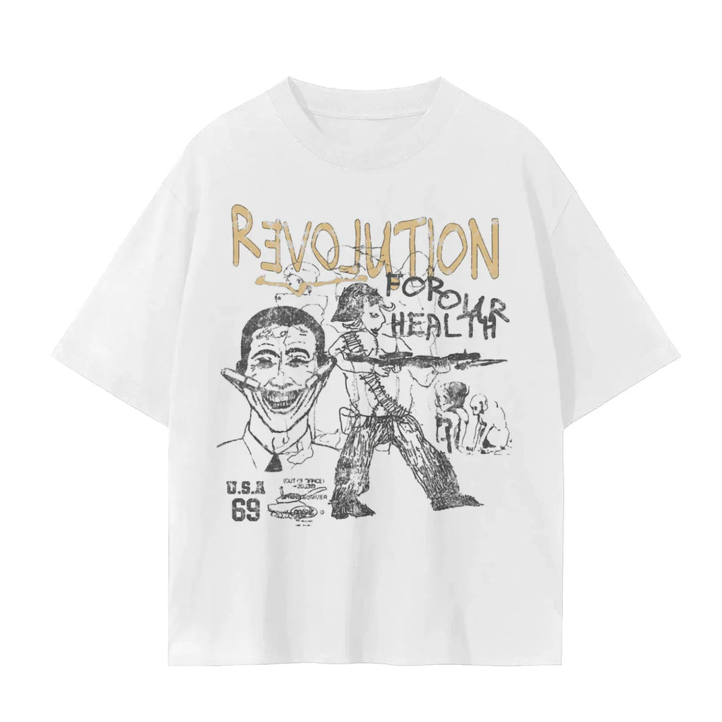 BEESMOOVE Health Revolution Tee T-Shirt - Beesmoove