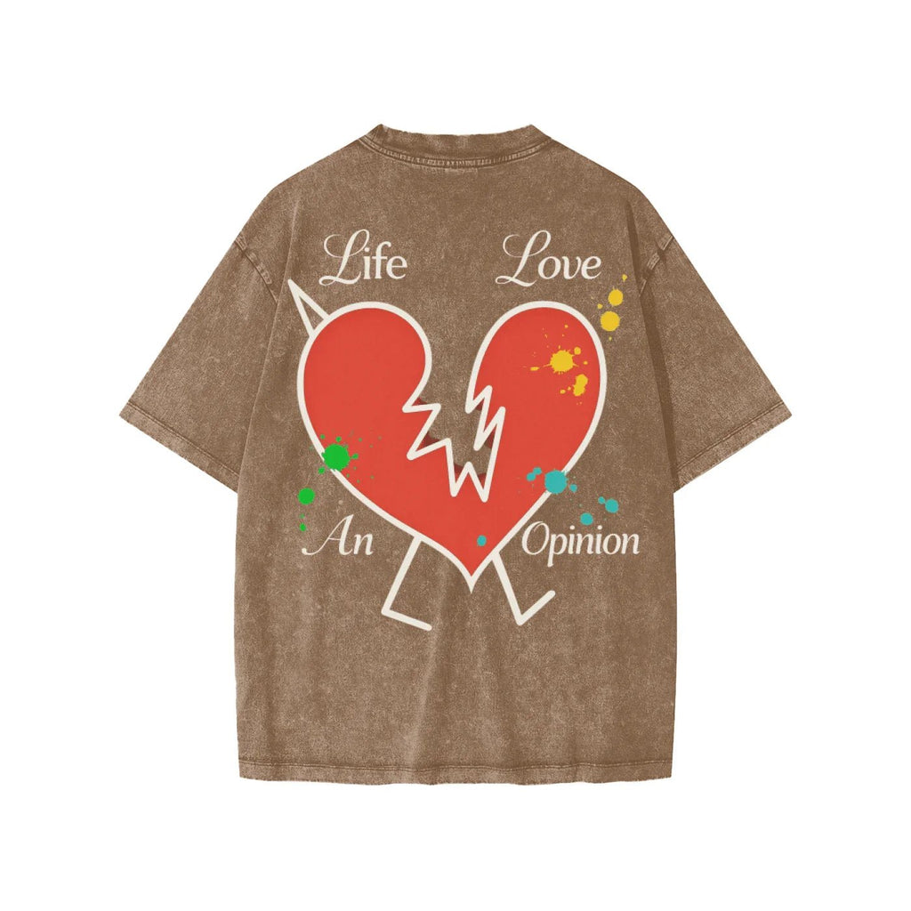 BEESMOOVE Heartbreak Hijack Washed Kids' T-shirt - Beesmoove