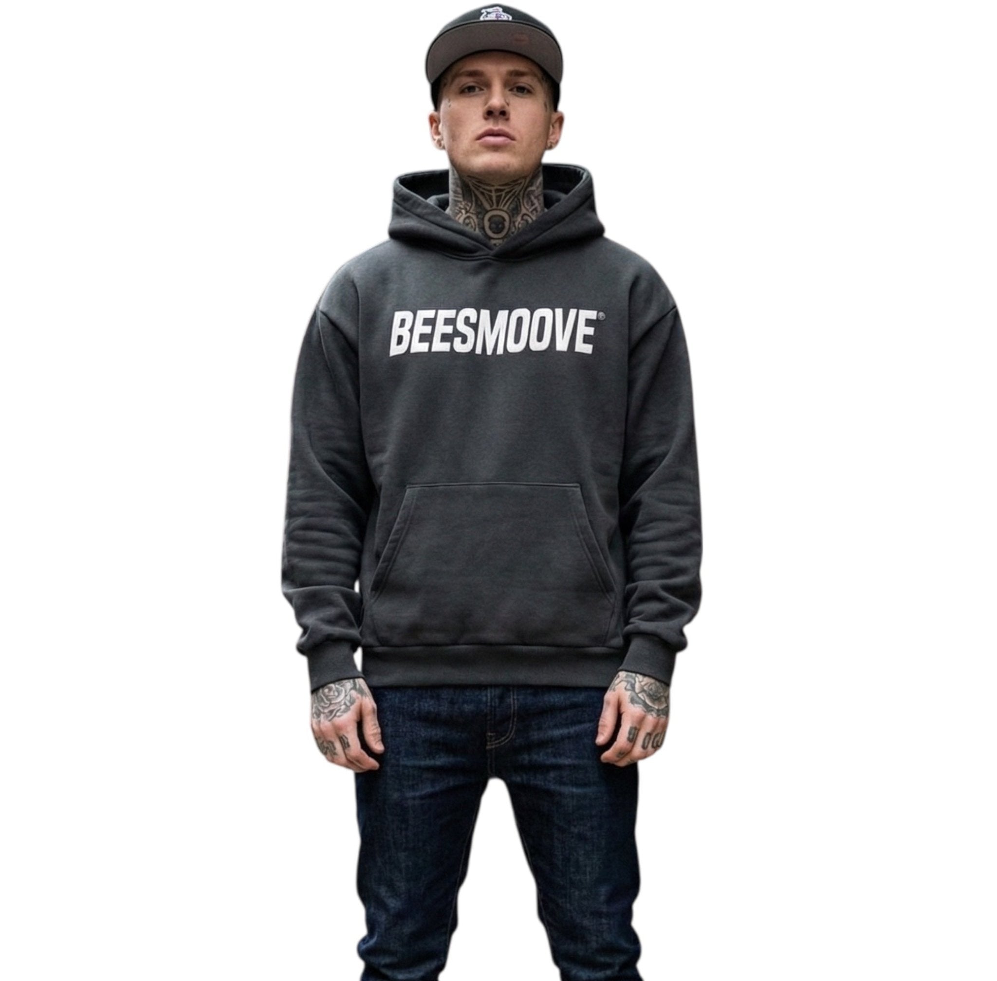 BEESMOOVE® Heavyweight Boxy Fleece Hoodie - Beesmoove