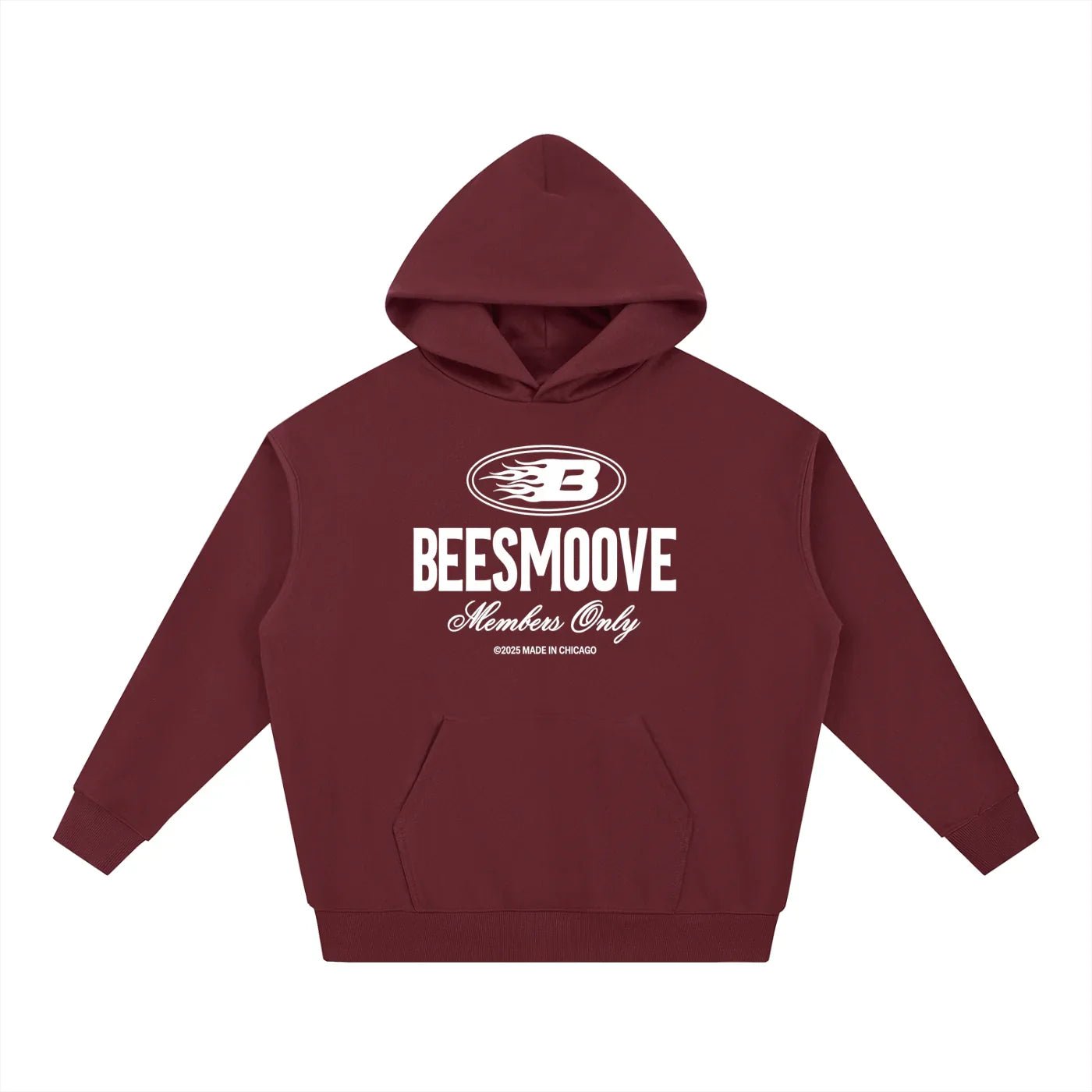 BEESMOOVE Heritage white Mark Hoodie - Beesmoove