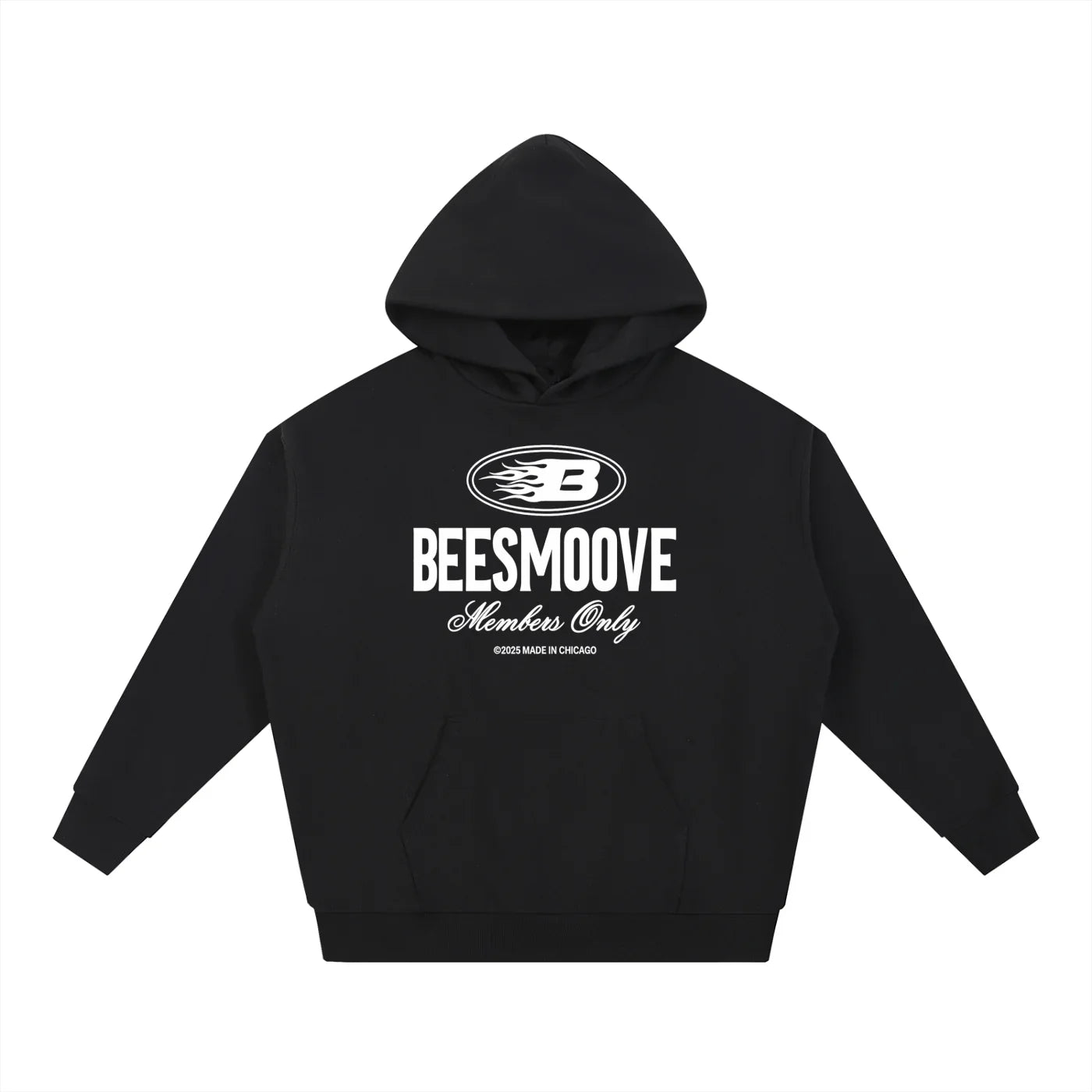 BEESMOOVE Heritage white Mark Hoodie - Beesmoove