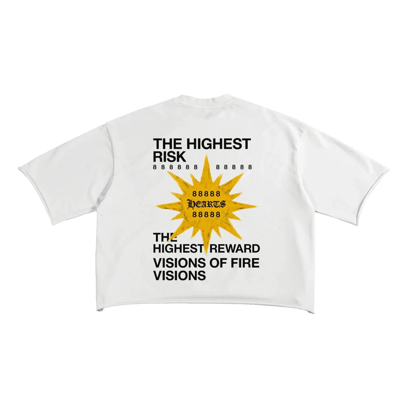 BEESMOOVE High Risk Heat Raw Edge T-shirt - Beesmoove