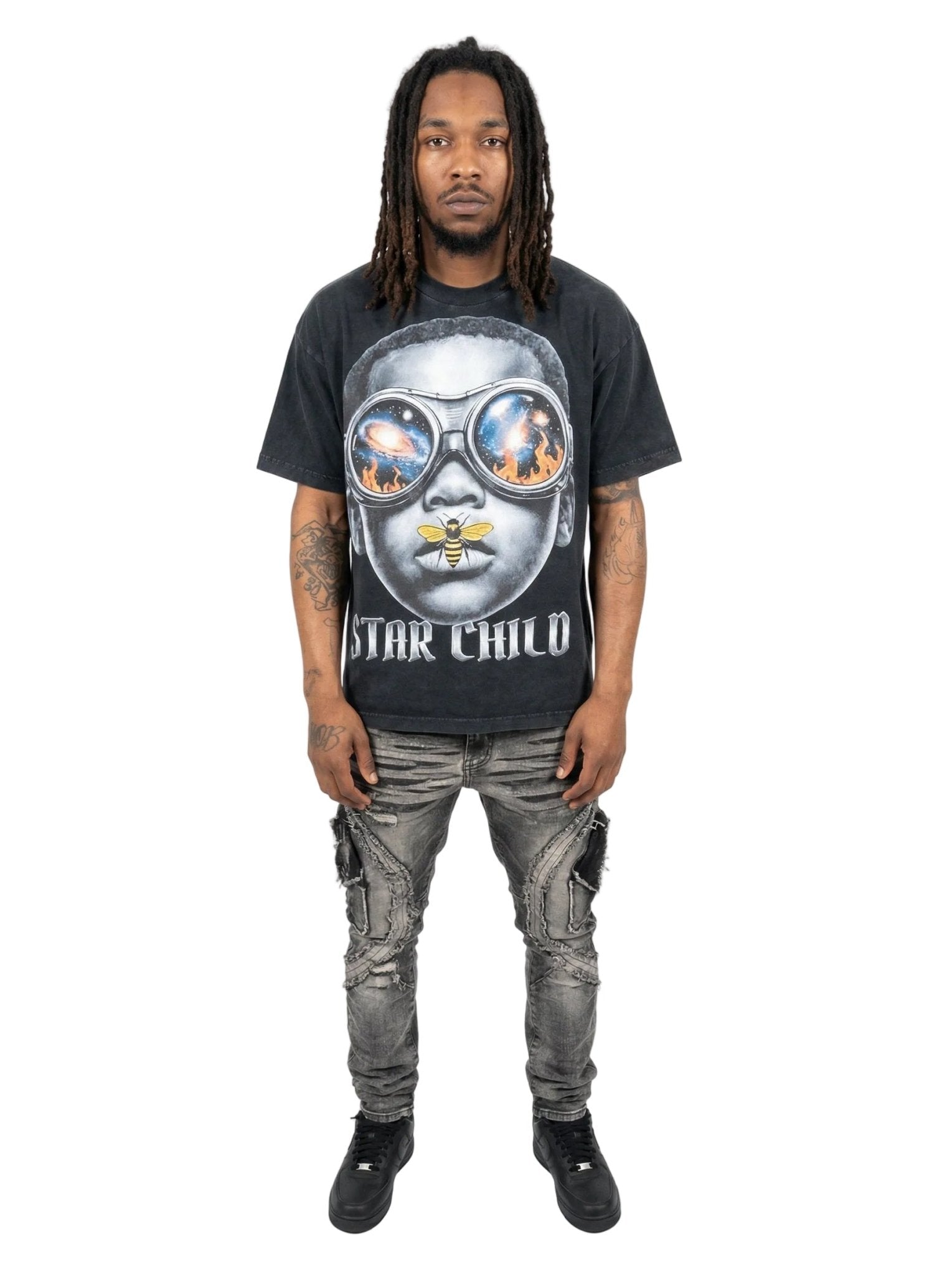 BEESMOOVE HIVE MIND: STAR CHILD Tee - Beesmoove