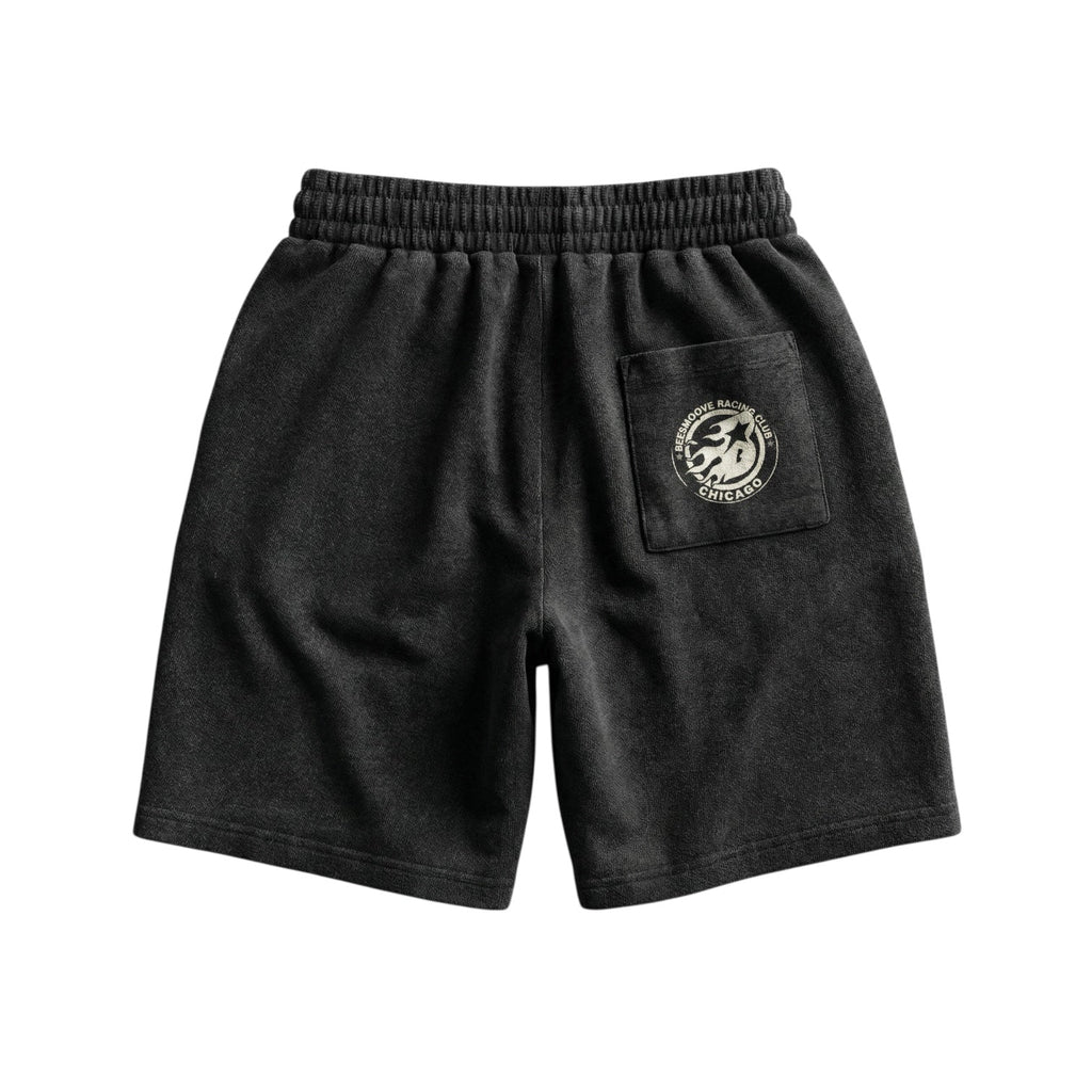 BEESMOOVE HIVE NEVER SLEEPS TEE Knit Shorts - Beesmoove