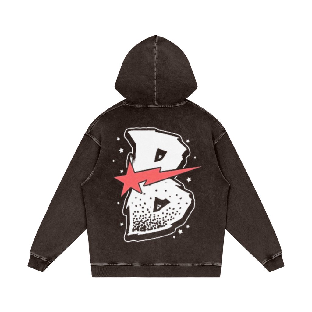 BEESMOOVE Hive Star Loose Cotton Hoodie - Beesmoove