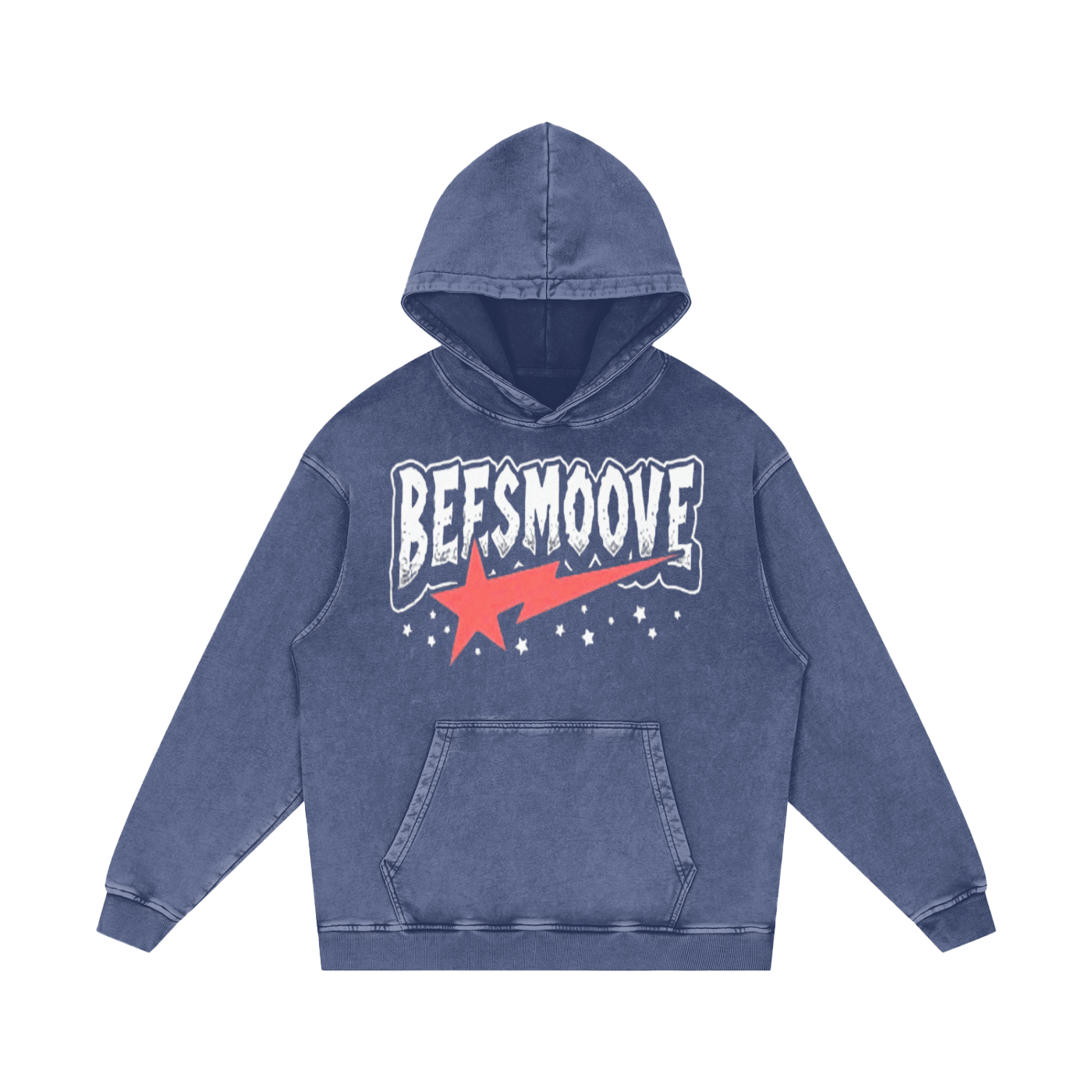 BEESMOOVE Hive Star Loose Cotton Hoodie - Beesmoove