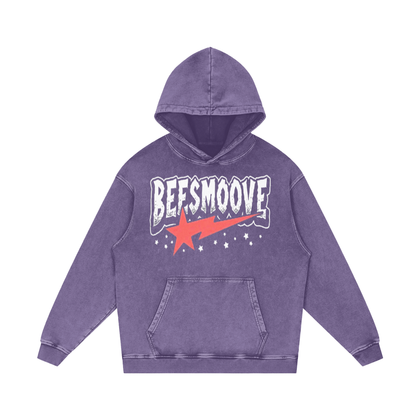BEESMOOVE Hive Star Loose Cotton Hoodie - Beesmoove