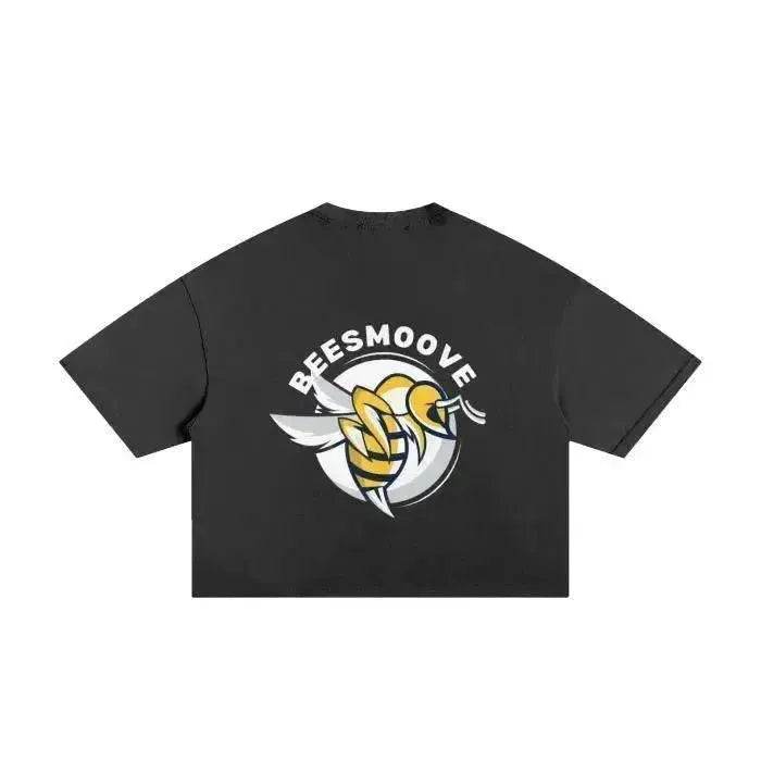 Beesmoove Hivebreaker Classic Edition Frayed Boxy Tee - Beesmoove