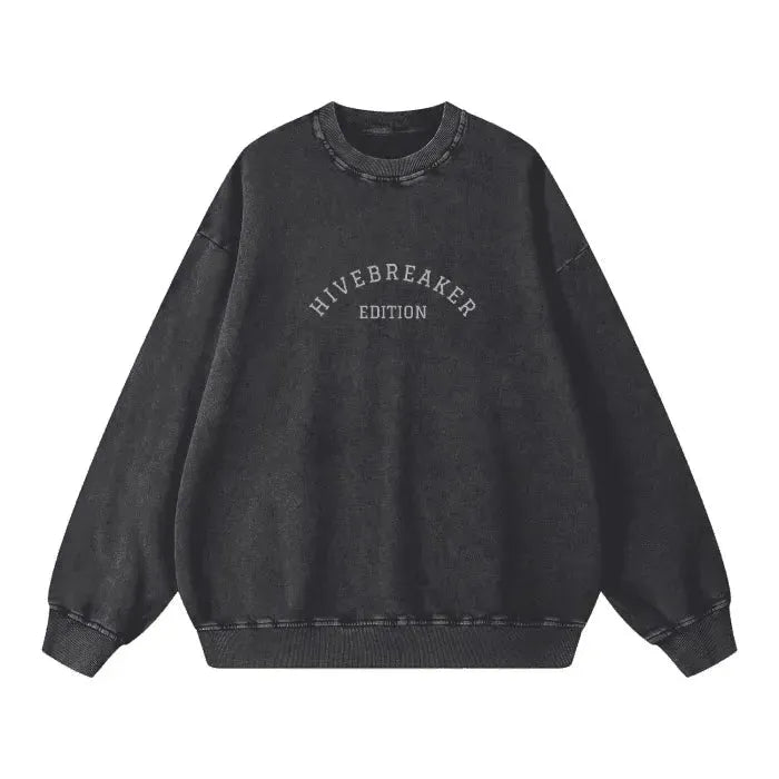 Beesmoove Hivebreaker Classic Edition Wash Oversize Sweatshirt - Beesmoove