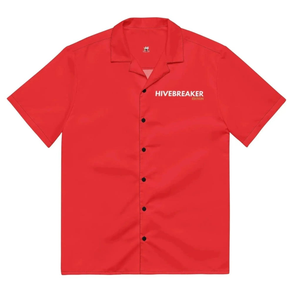 Beesmoove Hivebreaker Edition Prime Red Button Shirt - Beesmoove