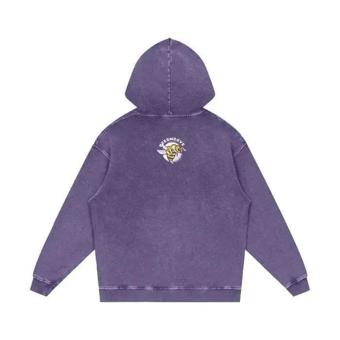 Beesmoove Hivebreaker Speed Blue Oversize Hoodie - Beesmoove