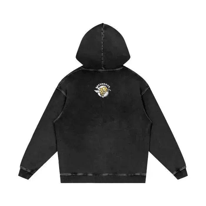 Beesmoove Hivebreaker Speed Purple Oversize Hoodie - Beesmoove