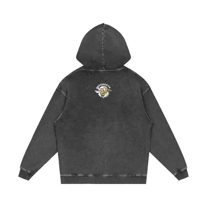 Beesmoove Hivebreaker Speed Purple Oversize Hoodie - Beesmoove