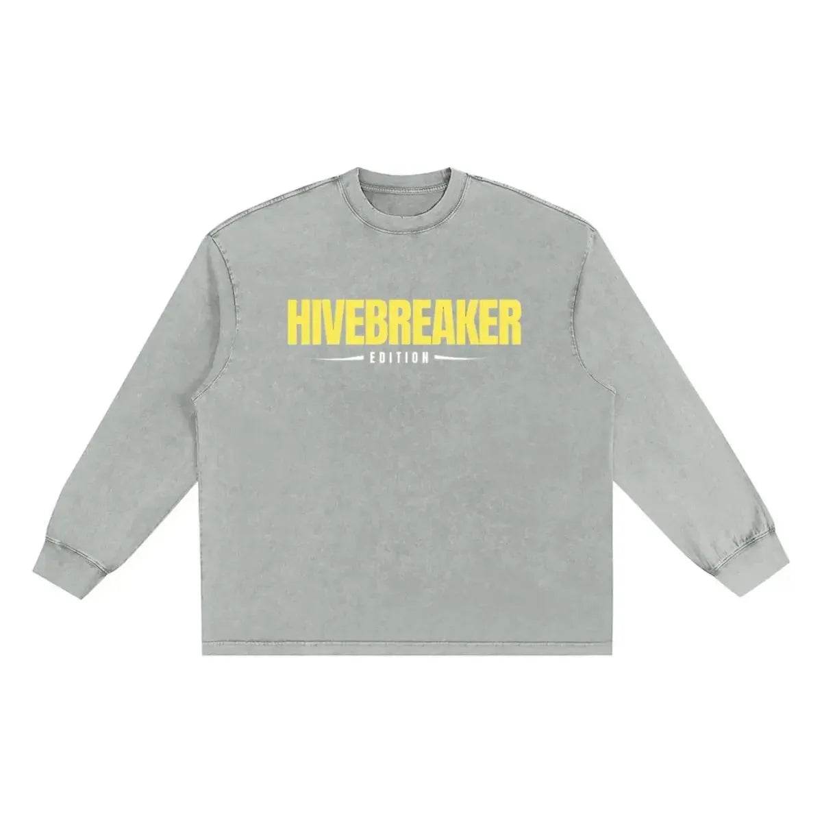 Beesmoove HiveBreaker unbound Washed Oversize Long Sleeve T-shirt - Beesmoove