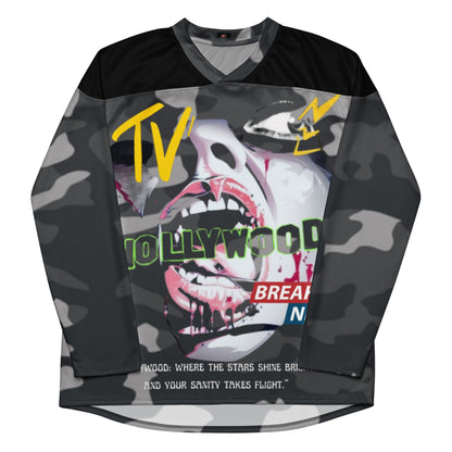 Beesmoove Hollywood freedom Recycled hockey fan jersey - Beesmoove