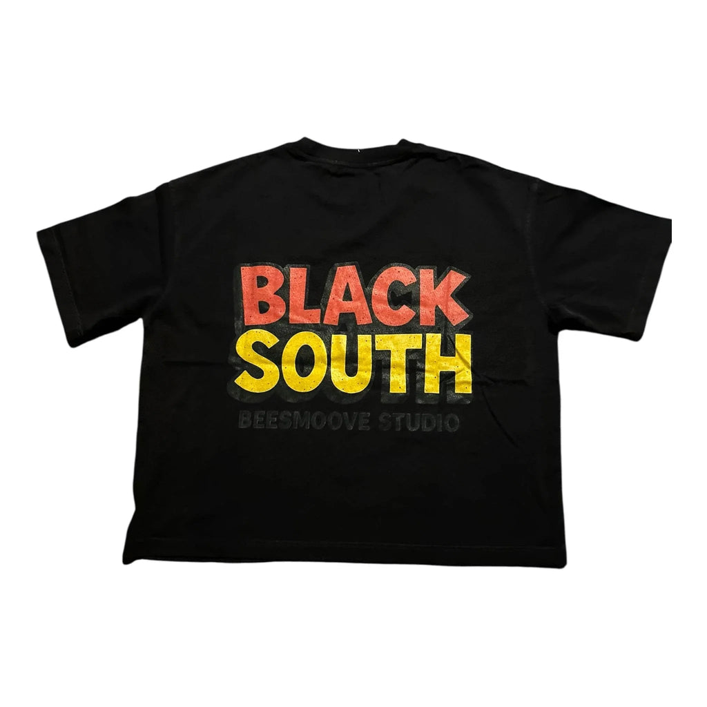 BEESMOOVE Hood Rich Lamont Washed Boxy T-Shirt - Beesmoove