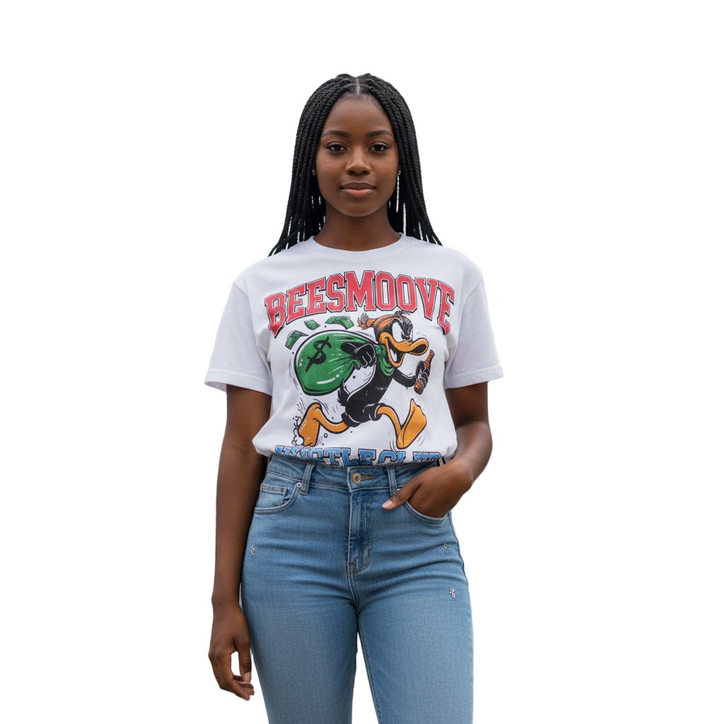 BEESMOOVE Hustle Club (throwback)T-Shirt - Beesmoove