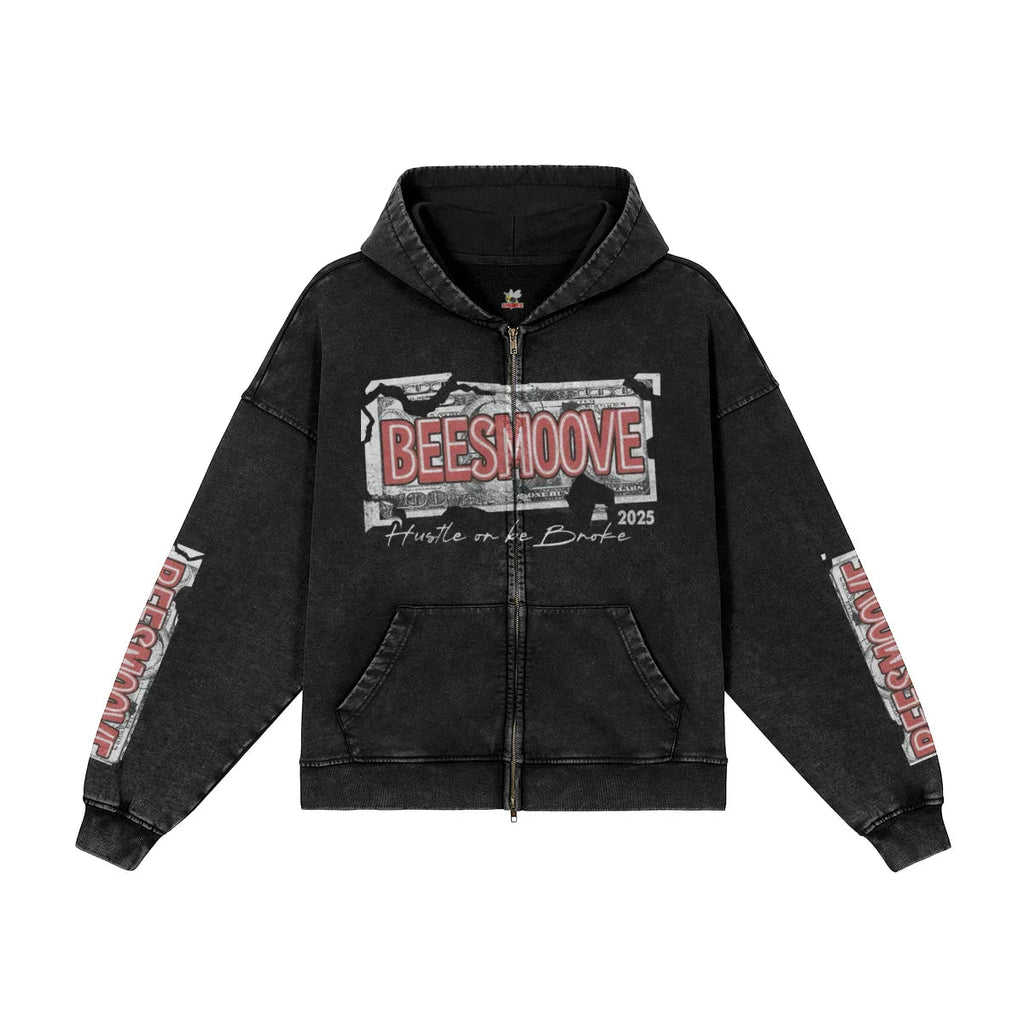 BEESMOOVE Hustle Currency Hoodie - Beesmoove