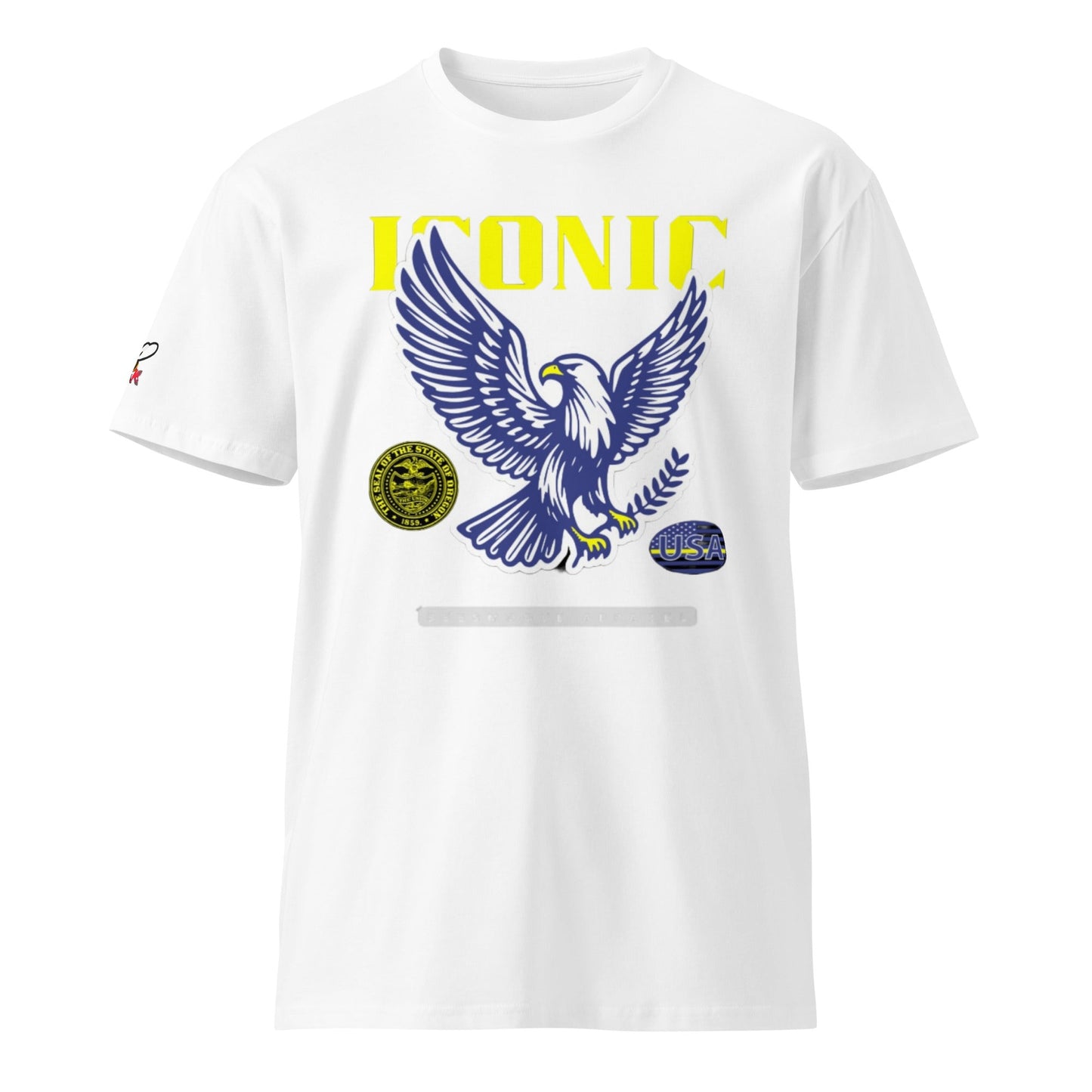 Beesmoove iconic Eagle Unisex premium t-shirt - Beesmoove