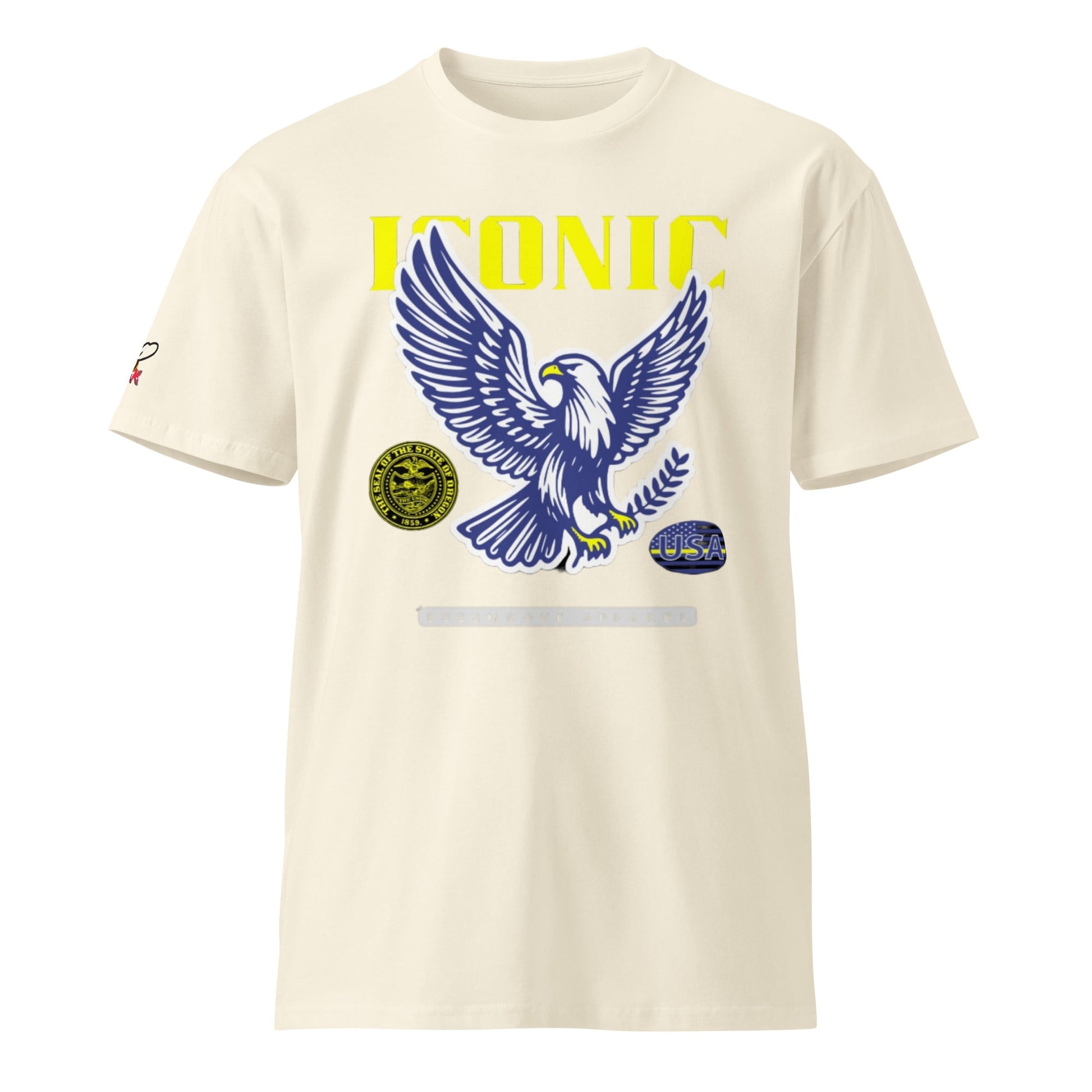 Beesmoove iconic Eagle Unisex premium t-shirt - Beesmoove