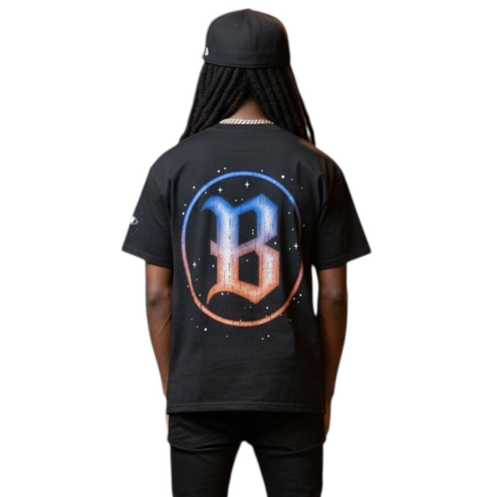 BEESMOOVE Inferno Rockstar Drop Shoulder Cotton Tee - Beesmoove