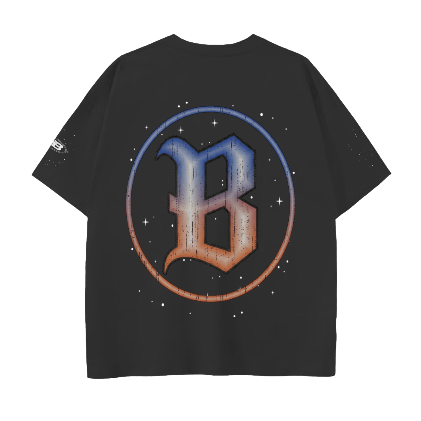 BEESMOOVE Inferno Rockstar Drop Shoulder Cotton Tee - Beesmoove