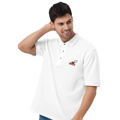 Beesmoove ink red Men's Premium Polo - Beesmoove