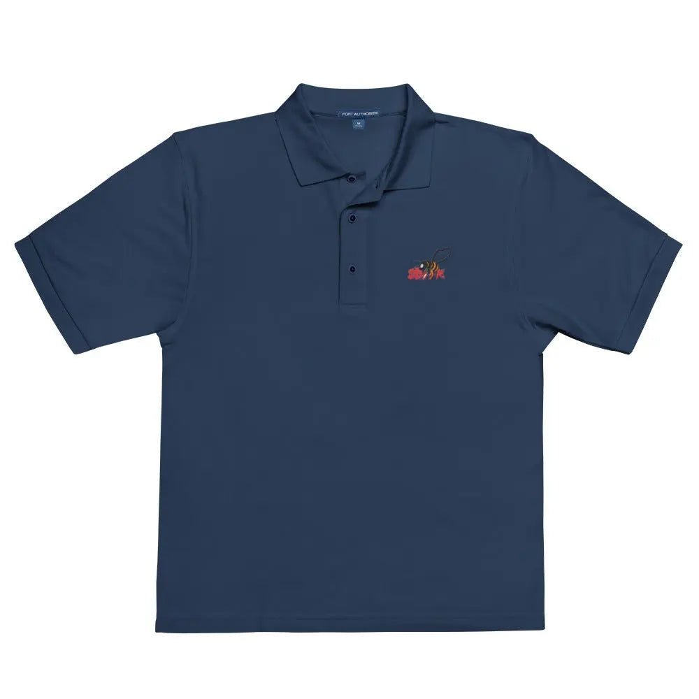 Beesmoove ink red Men's Premium Polo - Beesmoove