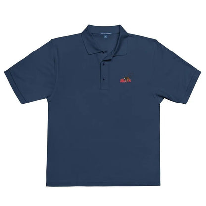 Beesmoove ink red Men's Premium Polo - Beesmoove