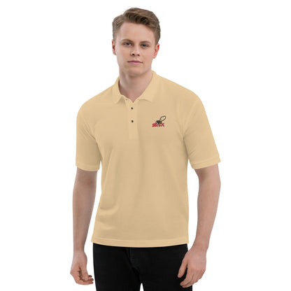 Beesmoove ink red Men's Premium Polo - Beesmoove