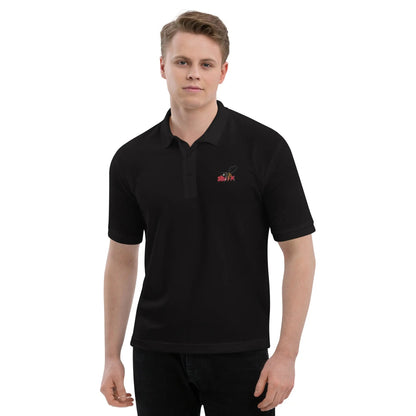 Beesmoove ink red Men's Premium Polo - Beesmoove