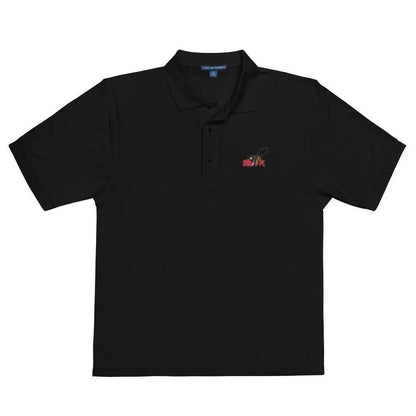 Beesmoove ink red Men's Premium Polo - Beesmoove