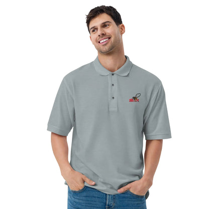 Beesmoove ink red Men's Premium Polo - Beesmoove