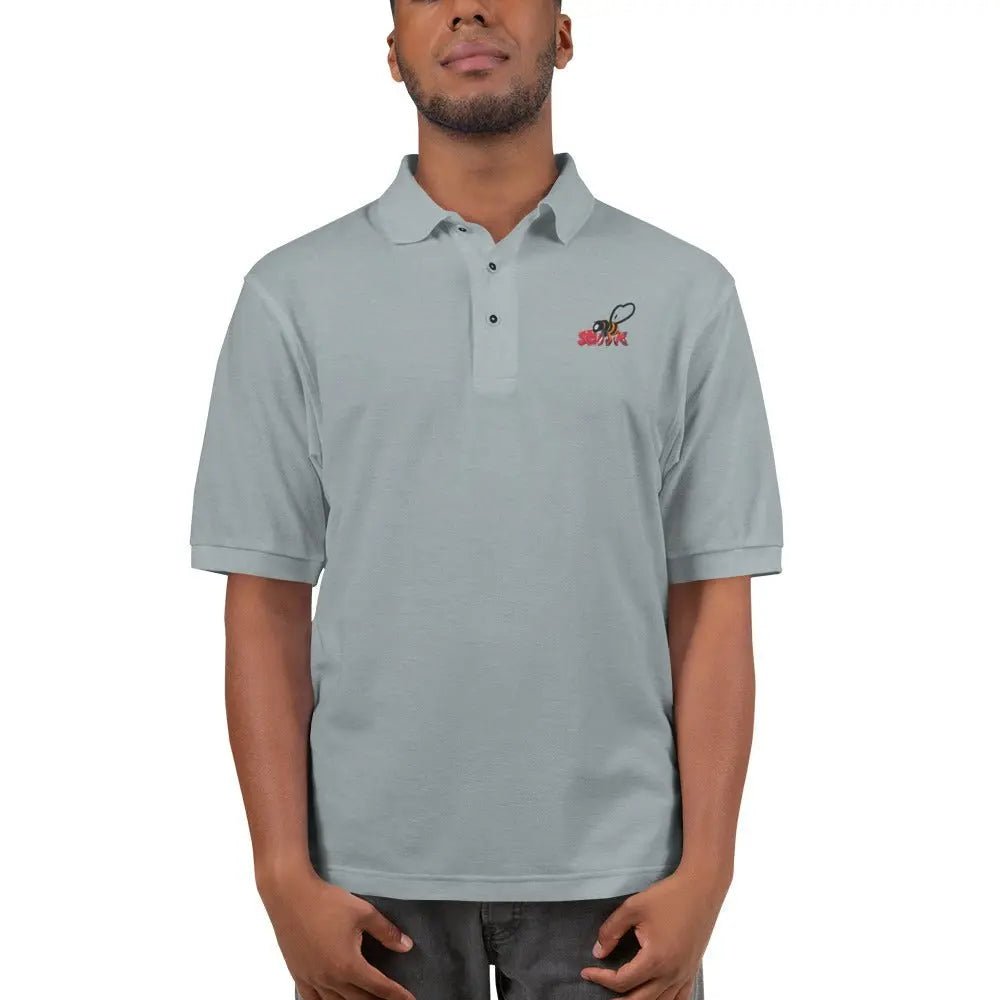 Beesmoove ink red Men's Premium Polo - Beesmoove