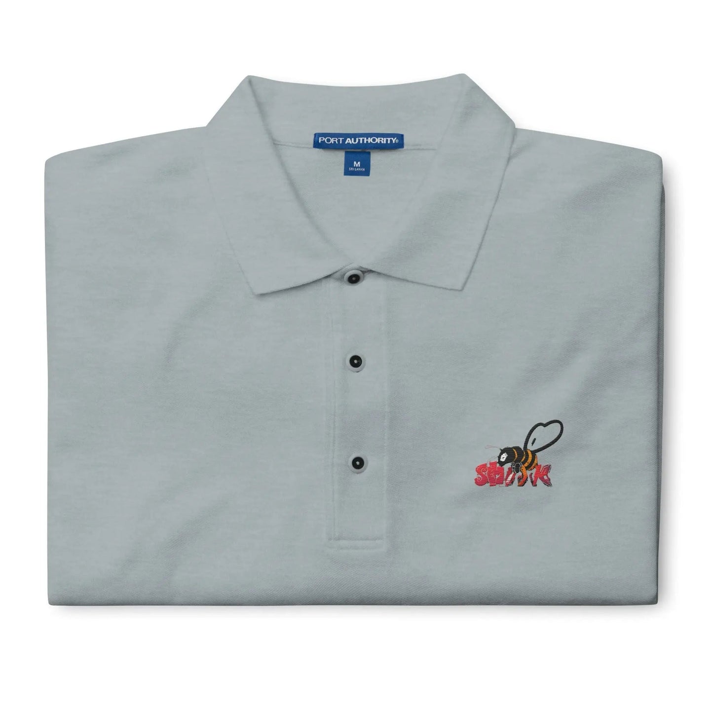 Beesmoove ink red Men's Premium Polo - Beesmoove