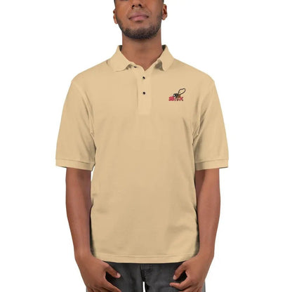 Beesmoove ink red Men's Premium Polo - Beesmoove