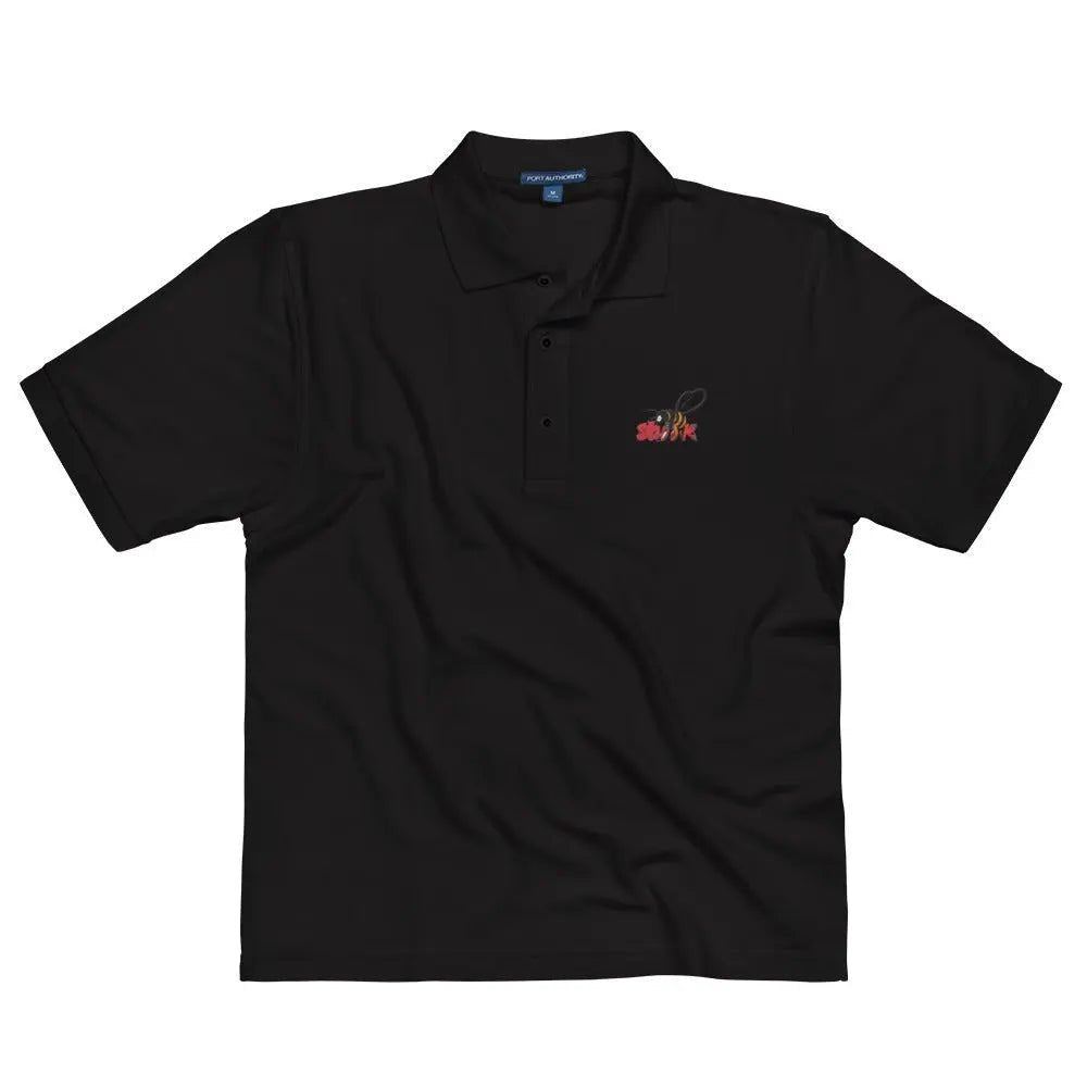 Beesmoove ink red Men's Premium Polo - Beesmoove