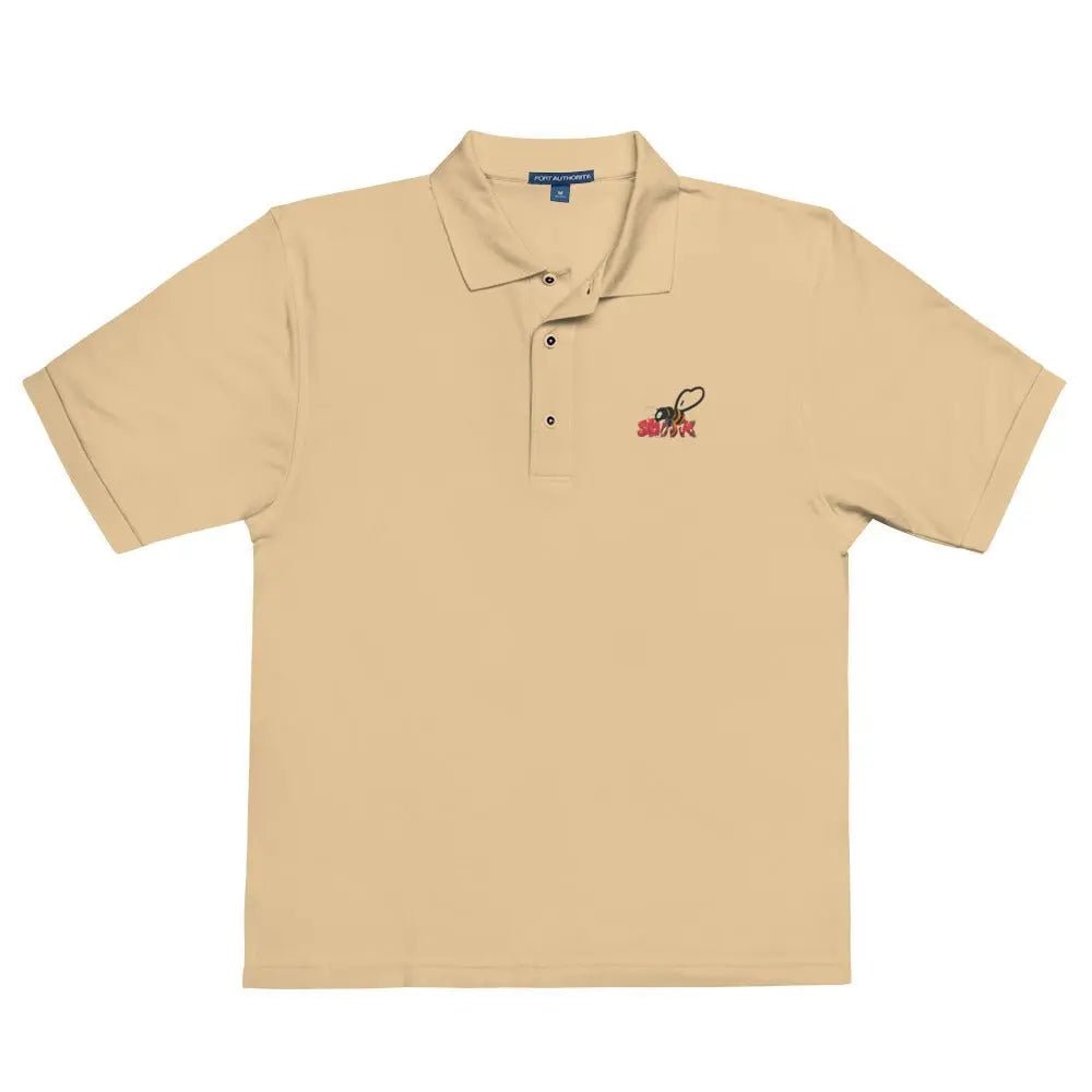 Beesmoove ink red Men's Premium Polo - Beesmoove