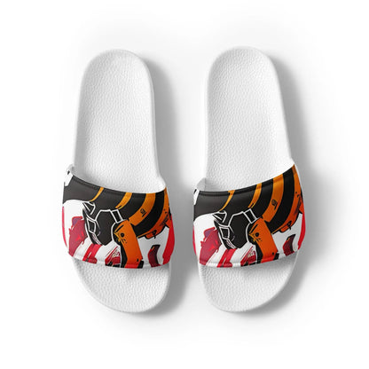 Beesmoove ink red Women's slides - Beesmoove