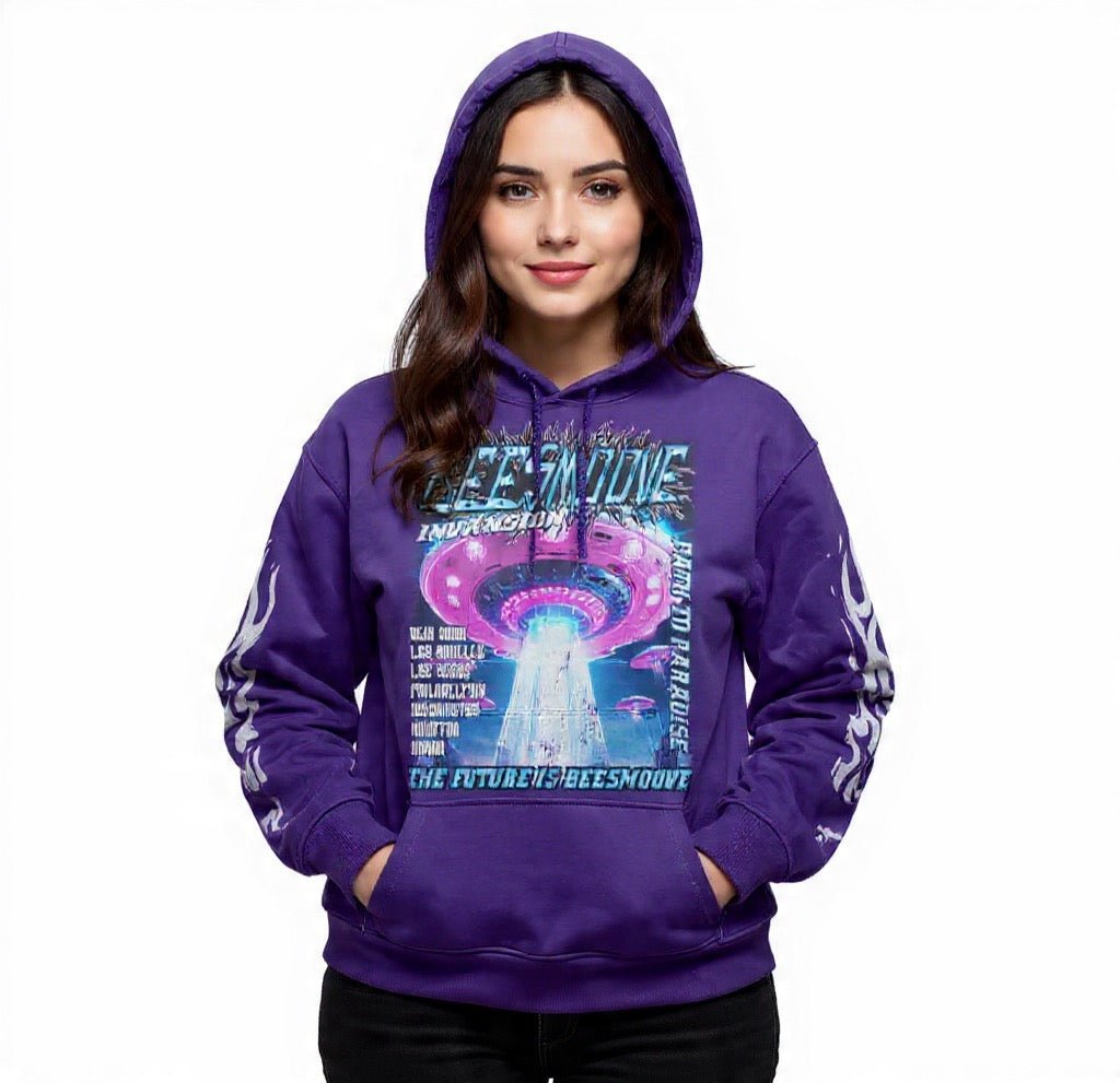 BEESMOOVE INVASION The Future is Now Hoodie - Beesmoove