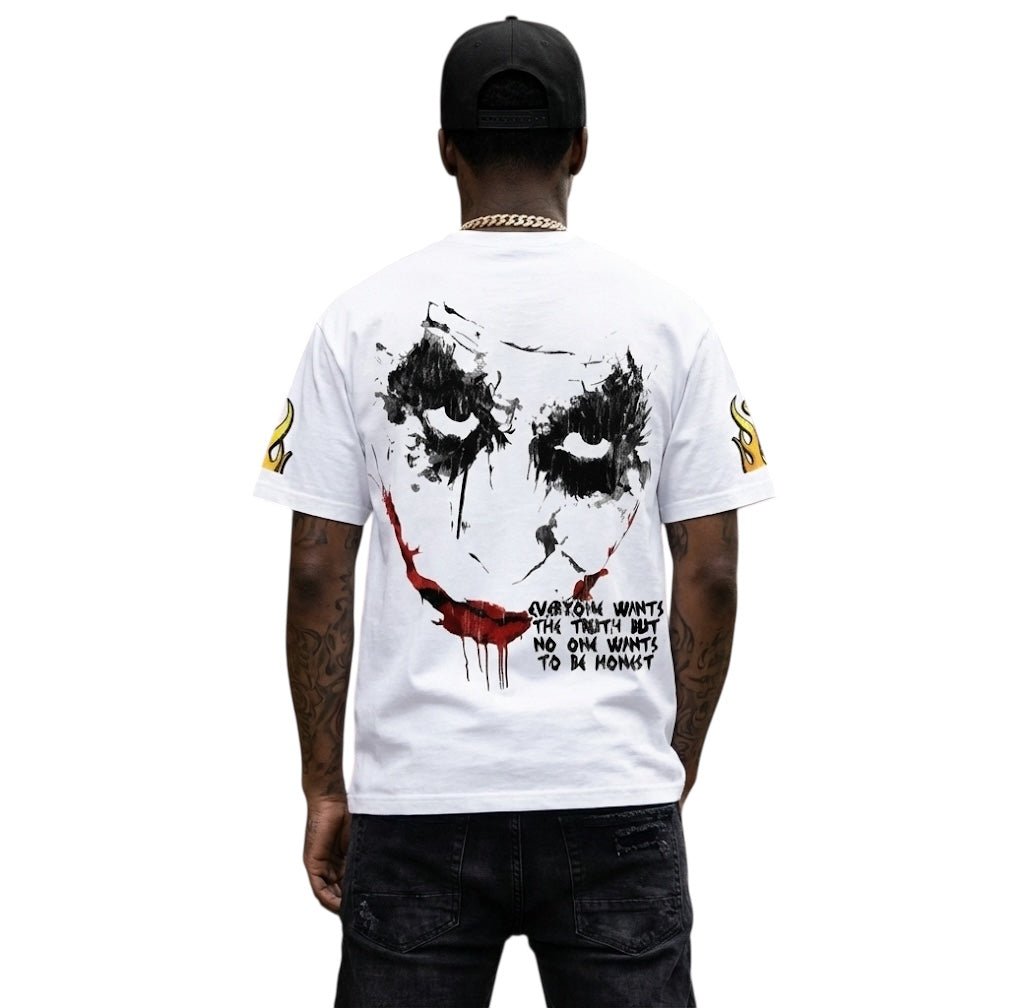 BEESMOOVE: Joker’s Hive Loose Drop Shoulder T-Shirt - Beesmoove