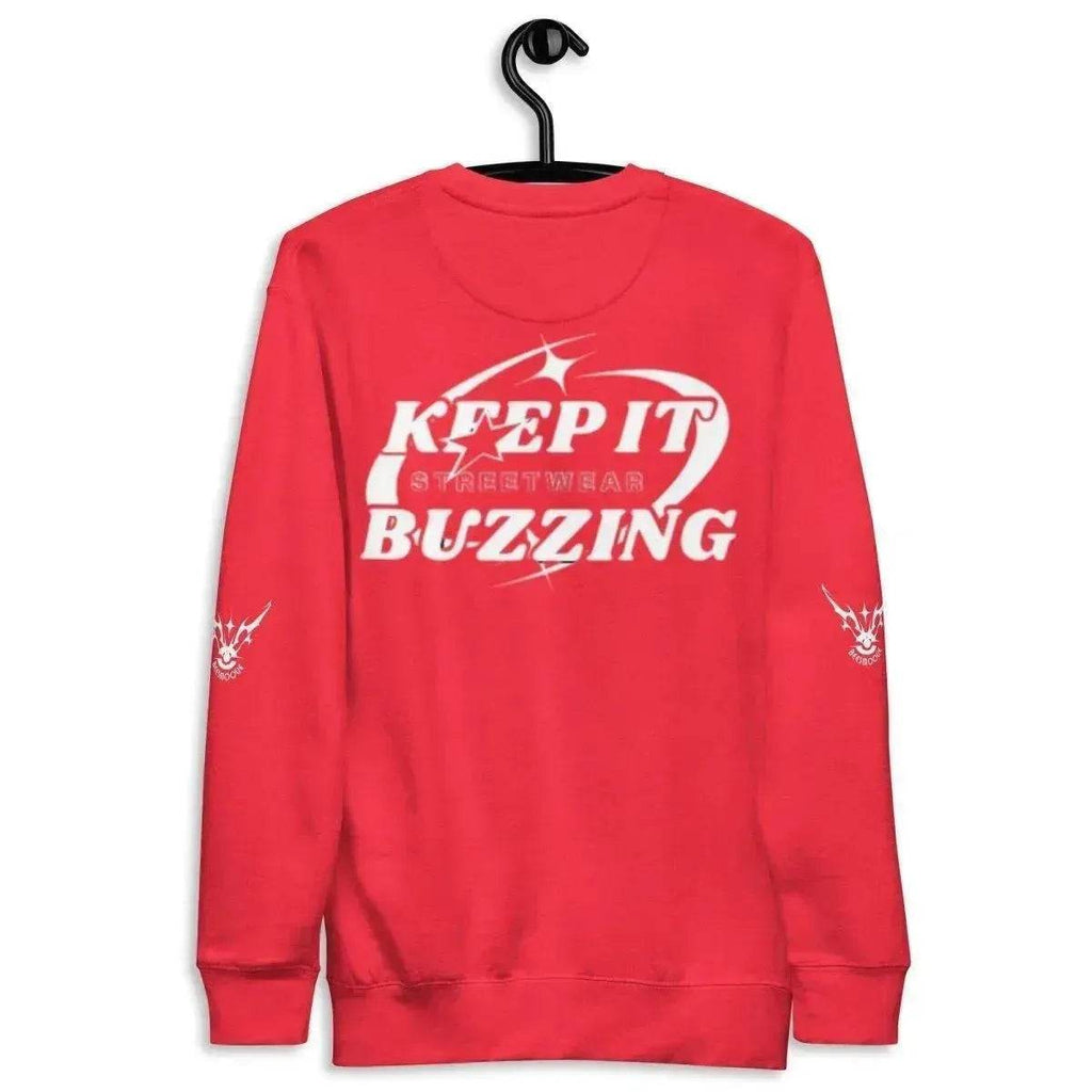 Beesmoove keep it buzzing Unisex Premium Sweatshirt - Beesmoove