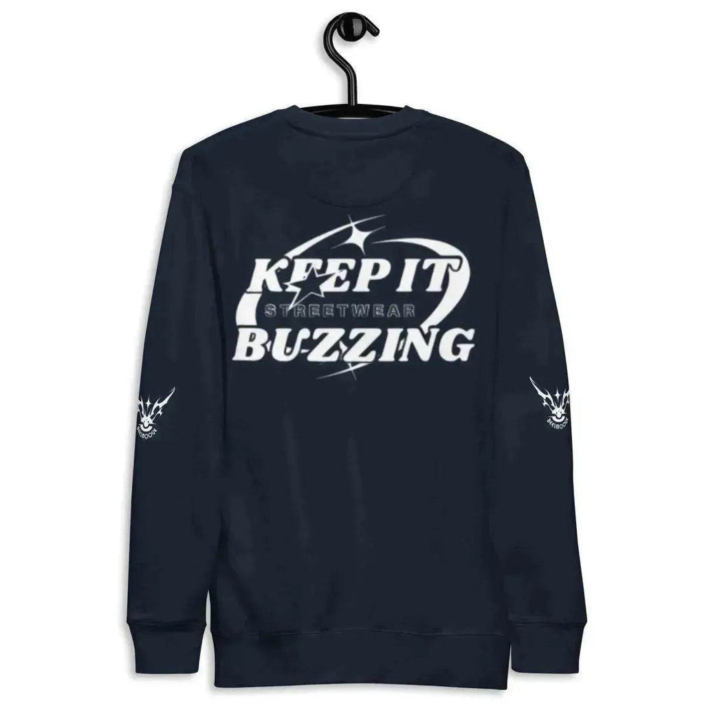 Beesmoove keep it buzzing Unisex Premium Sweatshirt - Beesmoove
